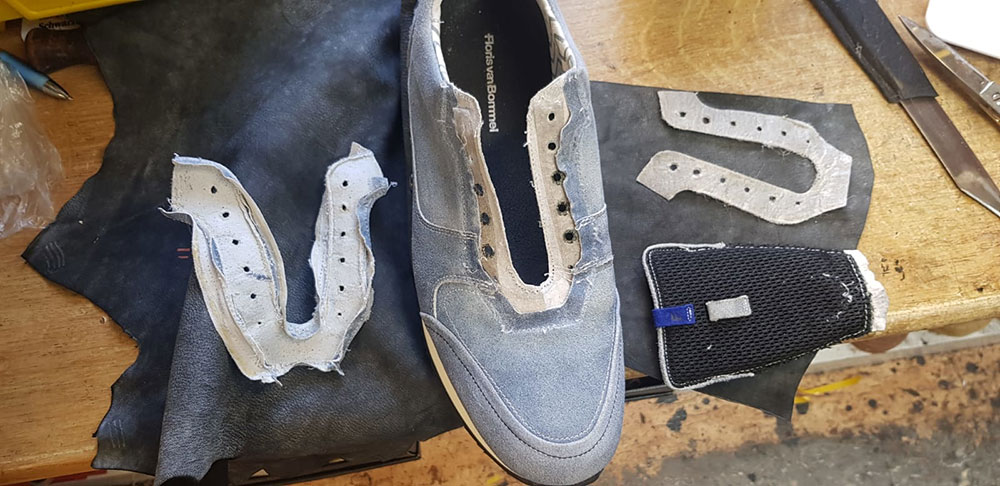 Schuhreparatur in der Meisterwerkstatt